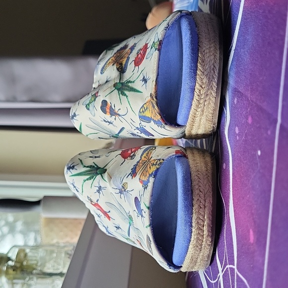 🪲Loudmouth Marlene Bug Out Espadrille Wedge - Picture 8 of 12